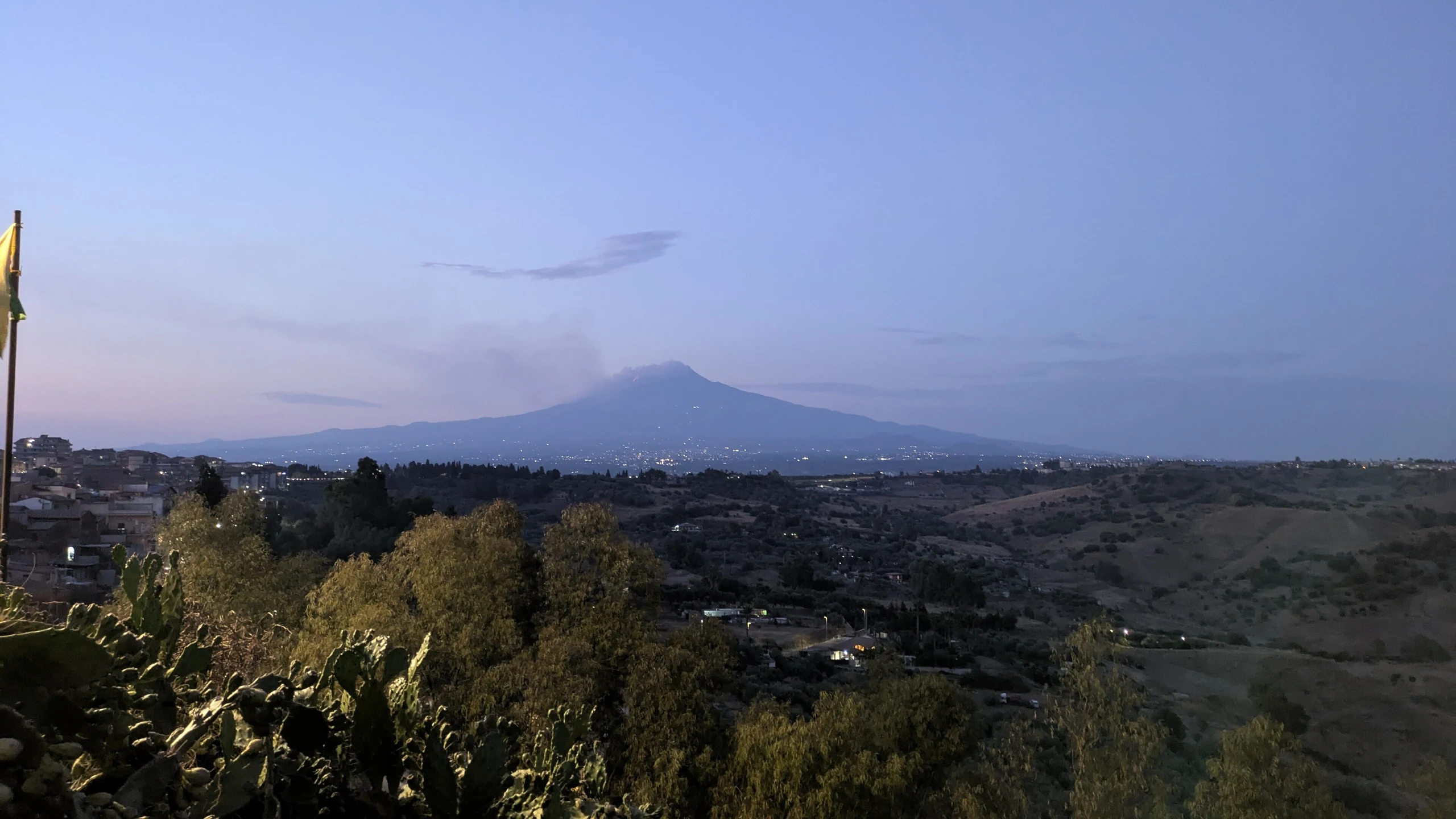 Paesaggio dell’Etna in Sicilia